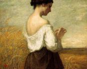 Peasant Girl - 威廉·莫里斯·亨特